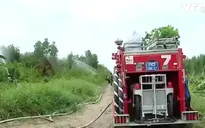 Đã dập tắt đám cháy tại Cà Mau, thiệt hại khoảng 40 ha