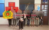 Ngăn chặn nhóm thanh thiếu niên cầm mã tấu, dao phóng lợn đi giải quyết mâu thuẫn