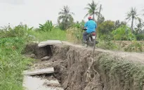 Cà Mau công bố tình huống khẩn cấp về hạn hán ở huyện Trần Văn Thời và U Minh