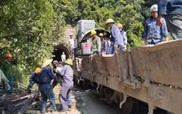 Dự kiến ngày 22/4 sẽ thông hầm đường sắt Bãi Gió