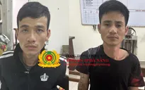 Phá chuyên án, bắt 2 đối tượng thực hiện hàng loạt vụ trộm cắp tài sản