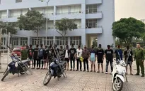 Hà Nội: Bắt giữ khẩn cấp 17 đối tượng về hành vi gây rối trật tự công cộng
