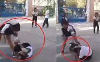 Công an xác minh vụ việc một nữ sinh bị hành hung trước cổng trường