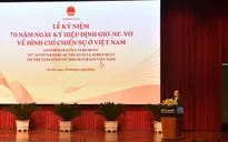 Lễ kỷ niệm 70 năm ngày ký Hiệp định Geneve về đình chỉ chiến sự ở Việt Nam