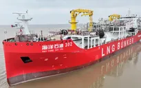 Trung Quốc có tàu tiếp khí tự nhiên hóa lỏng mới
