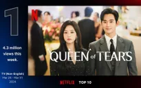 "Nữ hoàng nước mắt" thống trị bảng xếp hạng toàn cầu