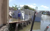Hiện trạng hai vụ sạt lở nghiêm trọng ở Cần Thơ