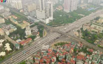 Diện mạo mới của nút giao Mai Dịch trước ngày thông xe cầu vượt thép