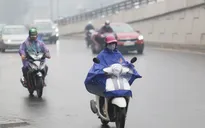 Không khí lạnh gây mưa giông ở miền Bắc