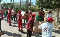 Đoàn xe viện trợ nhân đạo tiếp tục tới Gaza