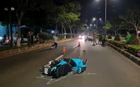 Nam thanh niên tông thẳng vào CSGT khi bị yêu cầu kiểm tra nồng độ cồn