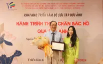 Hành trình theo chân Bác Hồ qua bưu ảnh