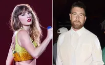 Taylor Swift công khai thể hiện tình cảm với bạn trai trên sân khấu