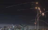 Vòm sắt của Israel đánh chặn tên lửa bắn từ Dải Gaza