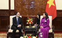 Quyền Chủ tịch nước Võ Thị Ánh Xuân tiếp các Đại sứ trình quốc thư