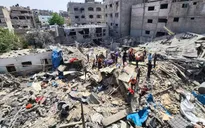 Quân đội Israel tấn công trại tị nạn Jabalia ở Gaza