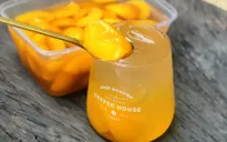 Bổ sung vitamin với trà đào