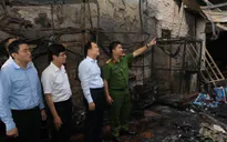 Cháy nhà trọ ở Trung Kính: Cửa hàng sửa xe không đáp ứng điều kiện phòng cháy