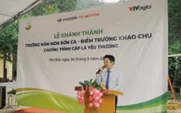 Hyundai Thành Công Việt Nam khánh thành điểm trường Kháo Chu, Yên Bái tiếp tục hành trình ươm mầm tri thức