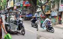 Khó xử lý xe 3 bánh chở hàng hóa cồng kềnh