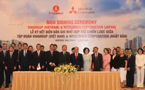 Vingroup và Mitsubishi corporation ký biên bản ghi nhớ hợp tác chiến lược toàn diện