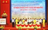 Phát hành đặc biệt bộ tem Kỷ niệm 70 năm Chiến thắng Điện Biên Phủ