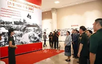 Lào khai mạc triển lãm ảnh kỷ niệm 70 năm chiến thắng Điện Biên Phủ