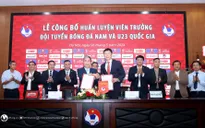 Ông Kim Sang Sik chính thức đảm nhiệm vị trí HLV trưởng Đội tuyển Nam và Đội tuyển U23 quốc gia