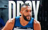 Rudy Gobert giành giải thưởng cầu thủ phòng ngự của năm tại NBA