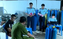 Vĩnh Phúc: Phát hiện kho sang chiết khí cười N2O trái phép