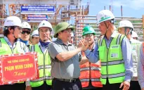 Thủ tướng kiểm tra hiện trường, đôn đốc 2 công trình điện trọng điểm