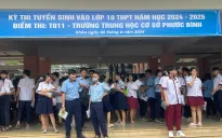Những thí sinh đặc biệt trong kỳ thi vào lớp 10 tại TP Hồ Chí Minh