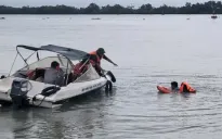 Lật thuyền trên sông Đồng Nai, 1 người mất tích