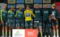 Primoz Roglic vô địch giải xe đạp Criterium du Dauphine