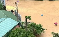 Lũ trên sông Lô cao nhất trong gần 40 năm, Hà Giang sạt lở, ngập lụt diện rộng