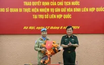 Sĩ quan Việt Nam trúng tuyển vào làm việc tại Trụ sở Liên Hợp Quốc