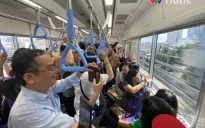 Tuyến Metro số 1 TP Hồ Chí Minh dự kiến đón 40.000 lượt khách mỗi ngày