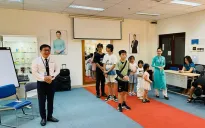 Thiếu nhi TP Hồ Chí Minh trải nghiệm “Một ngày làm phi công”