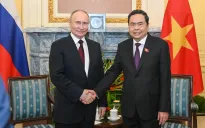 Chủ tịch Quốc hội Trần Thanh Mẫn hội kiến Tổng thống Nga Vladimir Putin
