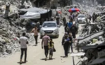 Nắng nóng gay gắt ở Gaza làm trầm trọng thêm cuộc khủng hoảng sức khỏe của người Palestine