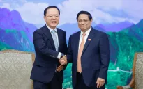 Thủ tướng Phạm Minh Chính tiếp Tổng Giám đốc tài chính Samsung