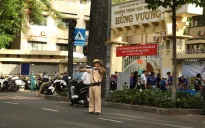 CSGT TP Hồ Chí Minh đảm bảo an toàn cho kỳ thi THPT 2024