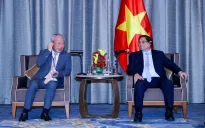 Thủ tướng Phạm Minh Chính tiếp lãnh đạo các tập đoàn hàng đầu Trung Quốc