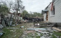 Trung tâm thành phố Kharkov (Ukraine) trúng bom, nhiều người bị thương