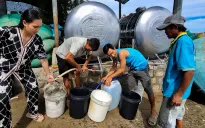 Ống cấp nước vượt biển bị sự cố, hàng ngàn người dân trên đảo mất nước sinh hoạt