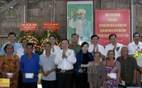 Chủ tịch Quốc hội Trần Thanh Mẫn thăm Di tích Chiến thắng Chương Thiện