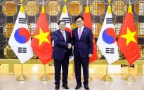 Thủ tướng Phạm Minh Chính hội kiến Chủ tịch Quốc hội Hàn Quốc