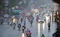 Bắc Bộ có nơi mưa rất to, cục bộ có nơi trên 80mm