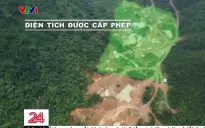 Khai thác khoáng sản trái phép, chiếm cả đất rừng sản xuất của người dân