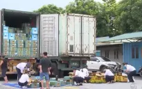 Xuất khẩu sầu riêng qua cửa khẩu tăng mạnh